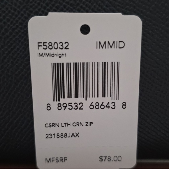 Coach Black Leather Men's Wallet - Picture 2 of 7